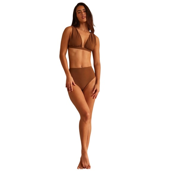 Bumpsuit Other - Bumpsuit The Eddie swim top chestnut maternity swim top bathing suit XL‎ brown